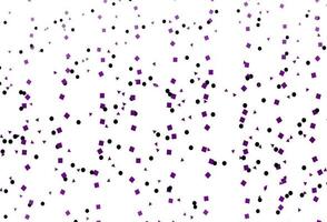 Light Purple vector backdrop with lines, circles, rhombus.