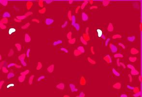telón de fondo vectorial de color púrpura claro y rosa con formas abstractas. vector