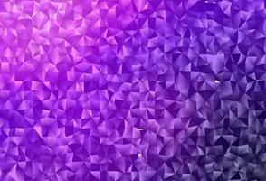 cubierta poligonal abstracta vectorial de color púrpura oscuro y rosa. vector