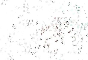 Light red vector background with abstract forms.