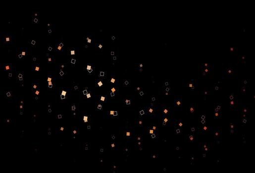 Dark Red vector background with rectangles.