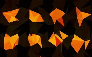 Light Orange vector polygon abstract layout.