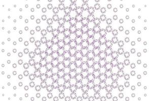 Light purple vector pattern with spheres.