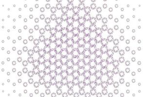 Light purple vector pattern with spheres.