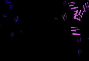 Dark purple vector texture with colorful lines.