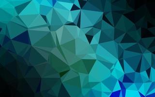 Light Blue, Green vector polygon abstract layout.