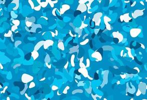 Light BLUE vector background with abstract forms.