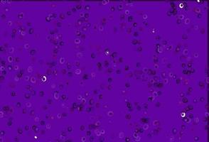 Light Purple vector cover with spots.