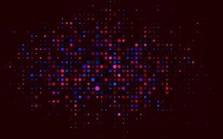 Dark Blue, Red vector texture with disks.