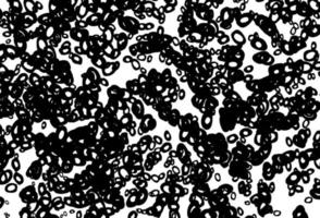 Black and white vector cover with spots.