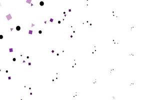 Light Purple vector texture in poly style with circles, cubes.