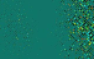 Light Black vector background with bubbles.