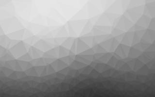 Light Silver, Gray vector triangle mosaic texture.