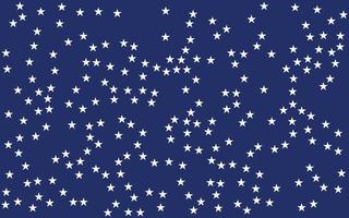 USA style seamless pattern white stars on blue background. illustration.