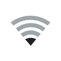 iconos de señal. señal de red o icono de Internet. iconos de tecnología inalámbrica. iconos wifi. intensidad de la señal wifi. ondas de señales de radio y rayos de luz, radar, wifi, antena y símbolos de señal de satélite vector