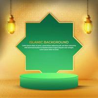 Vector islamic background