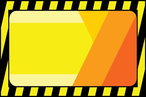 under construction background with warning stripes