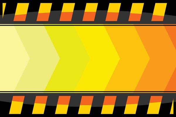 under construction background with warning stripes