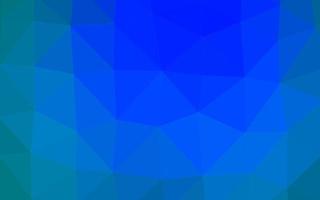 Light BLUE vector polygonal background.