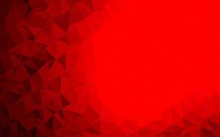 Light Red vector polygon abstract backdrop.