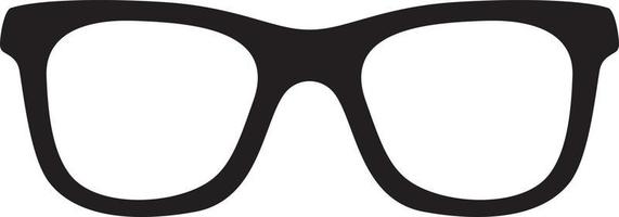 Glasses Black Icon Vector Design