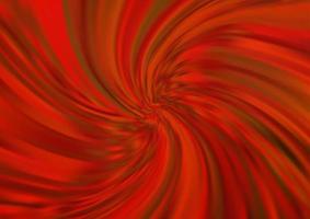 Light Red vector background with curved circles.