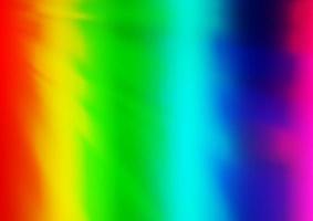 Light Multicolor, Rainbow vector blurred shine abstract background.