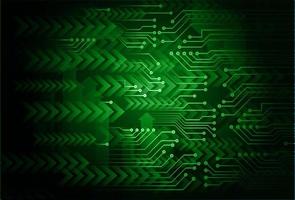 cyber circuit future technology concept background vector