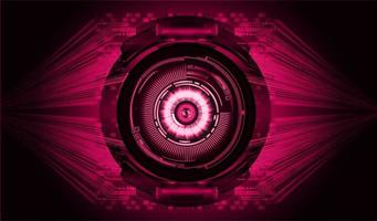 eye cyber circuit future technology concept background vector