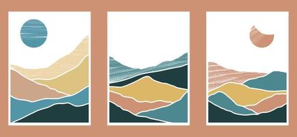 Japanese background with line wave pattern vector. Abstract template with geometric pattern. Mountain layout design in oriental style. vector