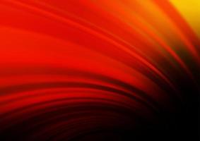 Dark Red, Yellow vector bokeh and colorful pattern.
