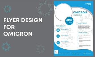 Print creative flyer design for down load vector