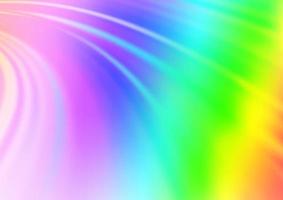 Light Multicolor, Rainbow vector template with abstract lines.