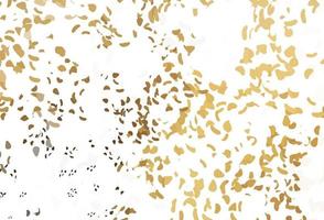 Light Yellow, Orange vector texture with random forms.