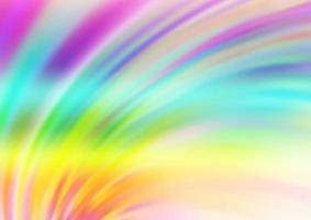 Light Multicolor, Rainbow vector background with lava shapes.