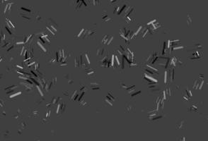 Light Silver, Gray vector template with repeated sticks.