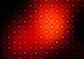 Dark Red, Yellow vector background with lines, rhombuses.