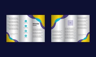 Print creative flyer design for down load vector