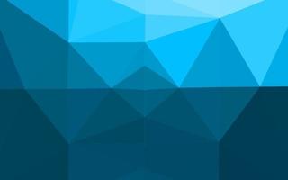 Light BLUE vector polygon abstract background.