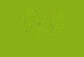 Light Green vector background with circles, rectangles.