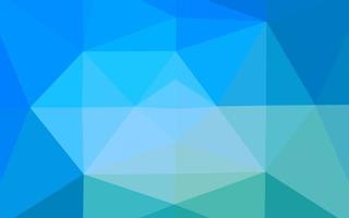 textura poligonal abstracta de vector azul claro.