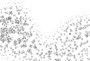 Light Silver, Gray vector template with bubble shapes.