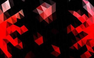 Light Red vector blurry triangle pattern.