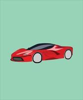 Red Lamborghini vector