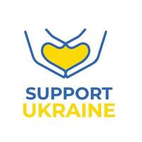 support ukraine vector design