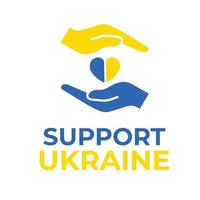 support ukraine vector design