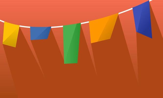 Clothesline vector background