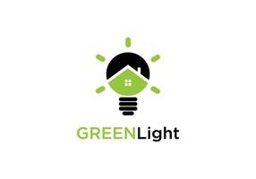 Smart House Logo, Home Idea logo. Bulb Home Creative logo. Unique and modern design vector