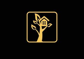 Tree House Logo vector symbol