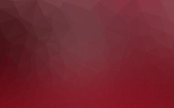 Light Red vector polygonal pattern.